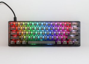 Klawiatura Ducky Ducky One 3 Aura Black Mini Gaming Tastatur, RGB LED - MX-Silent-Red (US) 10