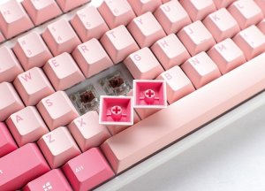 Klawiatura Ducky Ducky One 3 Gossamer TKL Pink Gaming Tastatur - MX-Red 2
