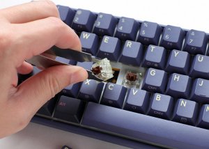Klawiatura Ducky One 3 Cosmic Blue Mini Gaming klawiatura RGB LED - MX-Blue 6