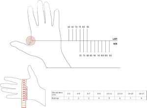 Leki Rękawice dziecięce WCR Flex S Junior czerwone r. 5.0 (63480031050) 2