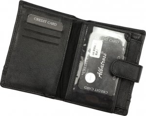 Albatros Skórzany duży stylowy męski portfel Albatross RFID NoSize 4