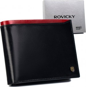 Rovicky Portfel Męski N992-RVT Black+Red NoSize 1