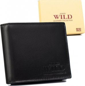 Always Wild Pojemny, skórzany portfel męski z kieszenią na dowód rejestracyjny  Always Wild NoSize 1