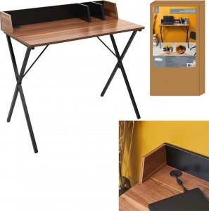 Biurko Intesi Biurko Brico orzech/ czarne 5