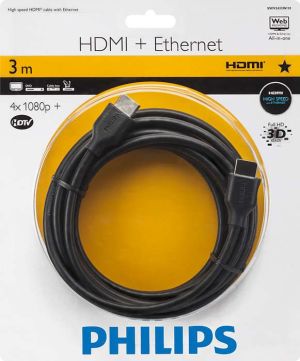 Kabel Philips HDMI - HDMI 3m czarny (SWV2433W/10) 1