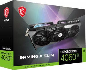 Karta graficzna MSI GeForce RTX 4060 Ti Gaming X Slim 16GB GDDR6 9