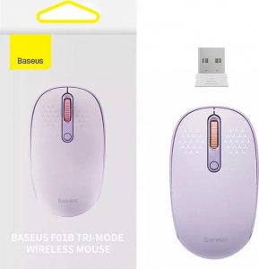 Mysz Baseus F01B Tri-Mode fioletowa (B01055503513-00) 8