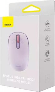 Mysz Baseus F01B Tri-Mode fioletowa (B01055503513-00) 9