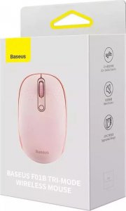 Mysz Baseus F01B Tri-Mode różowa (B01055503413-00) 9