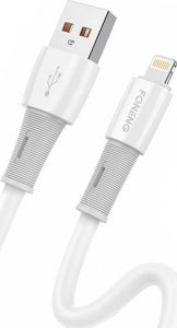 Kabel USB Foneng USB-A - Lightning 1.2 m Biały (X86 iPhone) 1