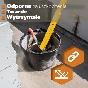 Kadax Wiadro Budowlane Z Rączką Plastikowe Okrągłe 12L 4