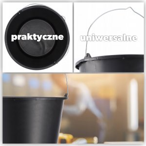 Kadax Wiadro Budowlane Gospodarcze Plastikowe 20L 1szt 5