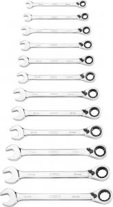 Neo Klucze płasko oczkowe z grzechotką 12szt. (09-345) 14