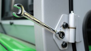 Neo Klucze płasko oczkowe z grzechotką 12szt. (09-345) 17