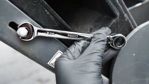 Neo Klucze płasko oczkowe z grzechotką 12szt. (09-345) 4