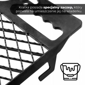 Kadax Kratka Malarska Do Wałka 31x23cm Czarna 12szt 5
