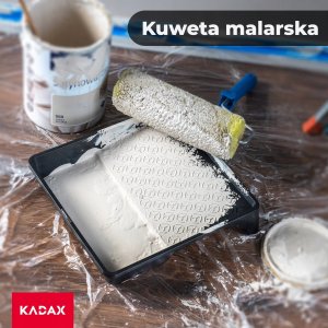 Kadax Kuweta Malarska Na Wałek Farba 320 mm Czarna 6szt 2