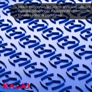 Kadax Kuweta Malarska Na Wałek Farba 320mm Niebieska x12 6