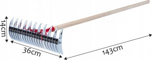Kadax Aerator Ręczny + Trzon Wertykulator Dwustronny 5