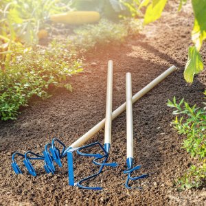 Kadax Kultywator Ręczny Spulchniacz Gleby Ziemi Metalowy 8