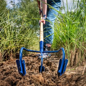 Kadax Kultywator Ręczny Spulchniacz Gleby Ziemi Metalowy 2