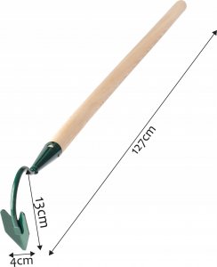 Kadax Spulchniacz Kultywator Gleby Ręczny Ogrodowy 127cm 8
