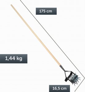 Kadax Spulchniacz Kultywator Gleby Ogrodowy 4 Ostrza 5