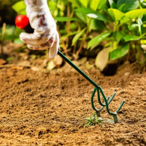 Kadax Spulchniacz Kultywator Gleby Ręczny Ogrodowy 30cm 4