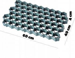 Kadax Kratka Trawnikowa Ogrodowa Zielona 60x40 16szt 4M2 10