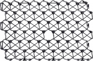 Kadax Kratka Ogrodowa Trawnikowa Parkingowa 60x40 Czarna 5