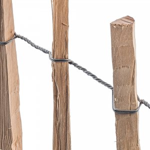 Kadax Płot Drewniany Ogrodzenie Leszczynowe 500x50 7-9cm 14