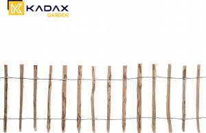 Kadax Płot Drewniany Ogrodzenie Leszczynowe 500x50 7-9cm 15