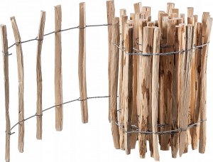 Kadax Płot Drewniany Ogrodzenie Leszczynowe 500x50 7-9cm 2