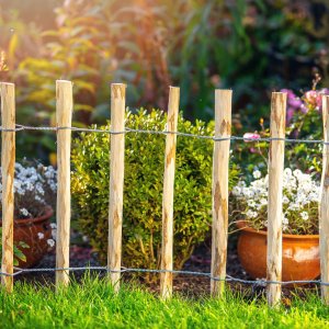 Kadax Płot Drewniany Ogrodzenie Leszczynowe 500x50 7-9cm 10