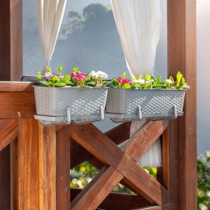 Kadax Podstawka Pod Doniczkę Skrzynkę Balkonową 40cm 4