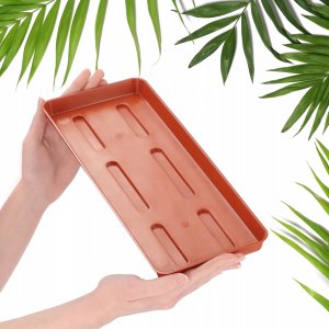 Kadax Podstawka Pod Doniczkę Skrzynkę Balkonową 40 cm pomarańczowa 4