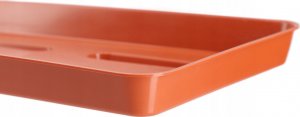 Kadax Podstawka Pod Doniczkę Skrzynkę Balkonową 40 cm pomarańczowa 10
