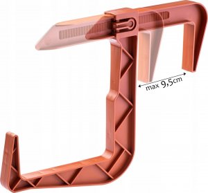 Kadax KADAX Doniczka Skrzynka Balkonowa 60cm + 2 Uchwyty 6