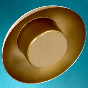 Kadax Doniczka Osłonka Ikebana Kompozycja Złota 9,5 cm 4