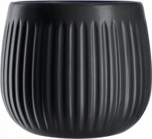 Kadax KADAX Doniczka Ceramiczna Osłonka 12cm Czarna 1