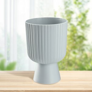 Kadax KADAX Doniczka Osłonka Kwietnik Gazon 14cm Szara 9