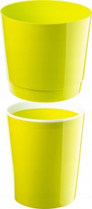Kadax Doniczka Osłonka Na Kwiaty Wysoka 29cm Limonkowa 1