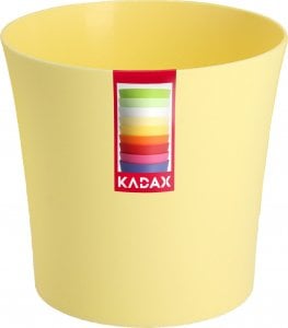Kadax Doniczka Osłonka Na Kwiaty fiołek Żółta 8 cm 1