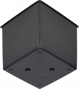 Kadax Zestaw 3x Doniczka Donica Wkład Grafit Dłuto Duża 9