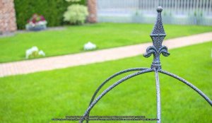 Kadax Obelisk Ogrodowy Metalowy Na Kwiaty Róże 150 cm 11