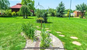 Kadax Obelisk Ogrodowy Metalowy Na Kwiaty Róże 150 cm 8