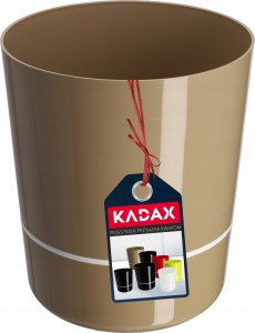 Kadax Doniczka Na Kwiaty Dwuczęściowa Beżowa 29cm 1