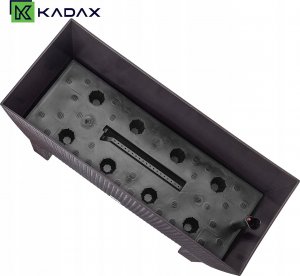 Kadax KADAX Doniczka Donica Na Nóżkach 60cm Wkład Brąz 6