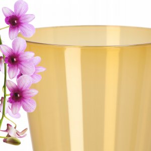 Kadax Doniczka Osłonka Na Storczyk Kwiaty Miodowa 12cm 4