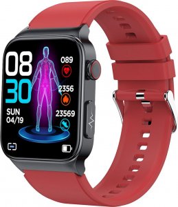 Smartwatch Watchmark Cardio One Czerwony 1